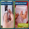 imageBaby Safety Outlet Cover Box 2 Pack Double Lock for Much Better Toddler Proofing Easier Operation Simple 3 Step Install with Included Screws Provides Extra Space Inside for Plugs 2 Pack White2 Count  Pack of 1 