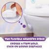 imageBaby Toilet Lock Strap 1Pack  Baby Proof Straps with Innovate Flexible Adhesive Discs DualLock System for Extra Child Safety Fits Most Toilets Easy Installation No Tools Needed