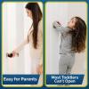 imageChild Safety Door Knob Cover 4 Pack HardtoRemove DualLock Door Handle Covers for Kids  Reusable Baby Proof Door Knob Locks  Installs Easily No Tools Needed BlackBlack