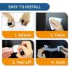 imageChild Safety Locks 4Pack  Baby Proof Cabinets Drawers Toilets ampamp Appliances Adjustable Strap Length Double Lock Option  Easy Latch for Adults to Open4 Count Pack of 1