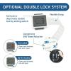 imageChild Safety Locks 4Pack  Baby Proof Cabinets Drawers Toilets ampamp Appliances Adjustable Strap Length Double Lock Option  Easy Latch for Adults to Open4 Count Pack of 1