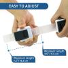imageChild Safety Locks 4Pack  Baby Proof Cabinets Drawers Toilets ampamp Appliances Adjustable Strap Length Double Lock Option  Easy Latch for Adults to Open4 Count Pack of 1
