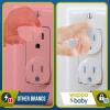 imageClear Outlet Covers 50 Pack Value Pack  Baby Safety Outlet Plug Covers  Durable ampamp Steady  Child Proof Your Outlets EasilyTransparent