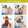 imageDoor Lever Locks 4 Pack  Prevents Toddlers from Opening Doors  Durable ABS with 3M Adhesive  Easy OneHand Operation for Adults No Tools NeededWhite