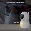 imageHelloBaby 720P 55 HD Baby Monitor with Camera and Audio No WiFi Video Baby Monitor Remote Pan Tilt Zoom Wide View Range 1080P Infant Camera Night Light Hack Proof 4000mAh Battery 1000ftHB6081Cam