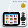 imageHelloBaby Baby Monitor with 32 IPS Screen  Baby Camera Monitor with Remote PanTiltZoom Camera No WiFi Infrared Night Vision 1000ft Wireless Connection