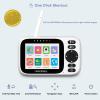 imageHelloBaby Baby Monitor with 32 IPS Screen  Baby Camera Monitor with Remote PanTiltZoom Camera No WiFi Infrared Night Vision 1000ft Wireless Connection