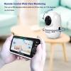 imageHelloBaby Upgrade 5 Baby Monitor with 26Hour Battery 2 Cameras PanTiltZoom 1000ft Range Video Audio Baby Monitor No WiFi VOX Night Vision 2Way Talk 8 Lullabies and TemperatureHB65502