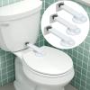 imageBaby Toilet Lock 3 Pack Ideal Baby Proof Toilet Lid Lock with Arm  No Tools Needed Easy Installation with 3M Adhesive  Top Safety Toilet Seat Lock  Fits Most Toilets  WhiteWhite