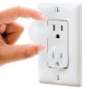 imageClear Outlet Covers 50 Pack Value Pack  Baby Safety Outlet Plug Covers  Durable ampamp Steady  Child Proof Your Outlets EasilyTransparent