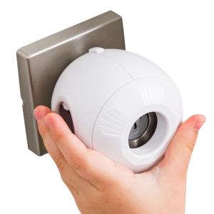 imageChild Safety Door Knob Cover 4 Pack HardtoRemove DualLock Door Handle Covers for Kids  Reusable Baby Proof Door Knob Locks  Installs Easily No Tools Needed BlackWhite