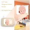 imageHelloBaby Baby Monitor with Remote PanTiltZoom Camera and 32 LCD Screen Infrared Night Vision BlackGold