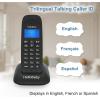 imageHelloBaby DECT 60 Cordless Phone with 4 Handsets for Home Landline Phone with Caller IDCall Waiting Call Block FullDuplex Handset Speakerphone Reliable 1000ft RangeHB16882