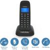 imageHelloBaby DECT 60 Cordless Phone with 4 Handsets for Home Landline Phone with Caller IDCall Waiting Call Block FullDuplex Handset Speakerphone Reliable 1000ft RangeHB16882