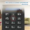 imageHelloBaby DECT 60 Cordless Phone with 4 Handsets for Home Landline Phone with Caller IDCall Waiting Call Block FullDuplex Handset Speakerphone Reliable 1000ft RangeHB16884