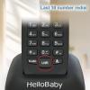 imageHelloBaby DECT 60 Cordless Phone with 4 Handsets for Home Landline Phone with Caller IDCall Waiting Call Block FullDuplex Handset Speakerphone Reliable 1000ft RangeHB16884