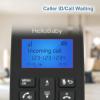 imageHelloBaby DECT 60 Cordless Phone with 4 Handsets for Home Landline Phone with Caller IDCall Waiting Call Block FullDuplex Handset Speakerphone Reliable 1000ft RangeHB16884