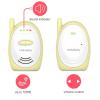 imageHelloBaby HB168 Audio Baby Monitor with up to 1000 ft of Range Sound Indicator Digitized Transmission One Way Audio