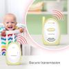 imageHelloBaby HB168 Audio Baby Monitor with up to 1000 ft of Range Sound Indicator Digitized Transmission One Way Audio