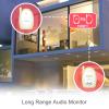 imageHelloBaby HB168 Audio Baby Monitor with up to 1000 ft of Range Sound Indicator Digitized Transmission One Way Audio