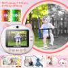imageHelloBaby Kids Camera Instant Print The Only 32 Large Screen in The World Instant Camera for 312 Girls Christmas Birthday Gifts Toy Selfie Digital Camera Multi Frames ampamp Filters SD CardPink