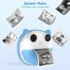 imageHelloBaby Kids Instant Print Camera with 32quot IPS Screen  1080P HD Digital Camera for Girls Ages 312  16GB SD Card ampamp 2 Paper Rolls  Instant Print Kids Camera Toy BlueBlue