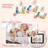 imageHelloBaby Kids Instant Print Camera with 32quot IPS Screen  1080P HD Digital Camera for Girls Ages 312  16GB SD Card ampamp 2 Paper Rolls  Instant Print Kids Camera Toy BluePink