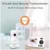 imageHelloBaby Monitor with Camera and Audio 1000ft Long Range Video MonitorNo WiFi Night Vision VOX ModePower Saving 24 Portable Travel Screen Safety Camera for BabyPet Plug ampamp PlayHB30
