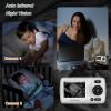 imageHelloBaby Monitor with Camera and Audio 1000ft Long Range Video MonitorNo WiFi Night Vision VOX ModePower Saving 24 Portable Travel Screen Safety Camera for BabyPet Plug ampamp PlayHB302 NEW