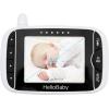 imageHelloBaby Video Baby Monitor with Camera and Audio  Infrared Night Vision  TwoWay Talk  Room Temperature  Lullabies  Long Range and High Capacity Battery