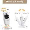 imageHelloBaby Video Baby Monitor with Camera and Audio  Infrared Night Vision  TwoWay Talk  Room Temperature  Lullabies  Long Range and High Capacity Battery