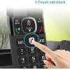 imageHellobaby HB26884 DECT 60 Land Line Phones Cordless with 4 Handsets Landline Telephones for Home Business Phone with Full Duplex Speakerphone Call Block 1000 ft Caller IDCall Waiting BlackHB26884