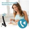 imageHellobaby HB26884 DECT 60 Land Line Phones Cordless with 4 Handsets Landline Telephones for Home Business Phone with Full Duplex Speakerphone Call Block 1000 ft Caller IDCall Waiting BlackHB26883