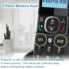imageHellobaby HB26884 DECT 60 Land Line Phones Cordless with 4 Handsets Landline Telephones for Home Business Phone with Full Duplex Speakerphone Call Block 1000 ft Caller IDCall Waiting BlackHB26882