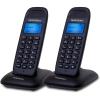 imageHelloBaby DECT 60 Cordless Phone with 4 Handsets for Home Landline Phone with Caller IDCall Waiting Call Block FullDuplex Handset Speakerphone Reliable 1000ft RangeHB16882