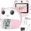 imageHelloBaby Kids Camera Instant Print The Only 32 Large Screen in The World Instant Camera for 312 Girls Christmas Birthday Gifts Toy Selfie Digital Camera Multi Frames ampamp Filters SD CardPink