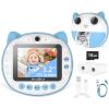imageHelloBaby Kids Instant Print Camera with 32quot IPS Screen  1080P HD Digital Camera for Girls Ages 312  16GB SD Card ampamp 2 Paper Rolls  Instant Print Kids Camera Toy BlueBlue