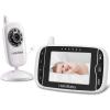 imageHelloBaby Video Baby Monitor with Camera and Audio  Infrared Night Vision  TwoWay Talk  Room Temperature  Lullabies  Long Range and High Capacity Battery
