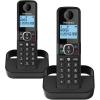 imageHellobaby HB26884 DECT 60 Land Line Phones Cordless with 4 Handsets Landline Telephones for Home Business Phone with Full Duplex Speakerphone Call Block 1000 ft Caller IDCall Waiting BlackHB26882