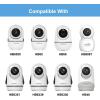 imageHelloBaby Baby Monitor Mount for HB6550 Pro HB6560 HB65 HB6339 HB40 HB6081 HB66 HB6351 20 Inch Flexible Arm Bracket Sturdy Camera Holder Attaches to Crib Cot Shelves No Tools or Wall DamageClip Mount