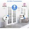imageHelloBaby Monitor with Camera and Audio 5 Screen with 16Hour Video Streaming Remote PanTiltZoom Camera TwoWay Talk VOX Mode AutoNight Vision Range up to 960ft and No WiFiHB6250Plus
