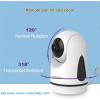 imageHelloBaby Video Baby Monitor with 2 Cameras and 5 Inch Split Screen Display Remote Control Cameras with Night Vision and Temprature MonitoringHB63512