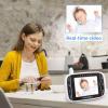 imageHelloBaby Video Baby Monitor with Remote Camera PanTiltZoom 32 Color LCD Screen Infrared Night Vision Temperature Display Lullaby Two Way Audio32 inches