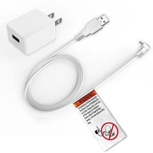 imageHelloBaby Official Replacement Baby Monitor Charger for HB6550HB6560HB505V Baby Monitor Power Cord Adapter Charging Cabel Cord for HelloBaby 2022 Models with Charging Safety CertificationCableUSB Adapter