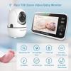 imageHelloBaby Baby Monitor with Floor Stand 5 Screen and 30Hour Battery Life No WiFi Baby Monitor with Camera and Audio Flexible Hello Baby Stand