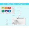 imageHelloBaby Baby Monitor with 2 Cameras Large 6 Video Baby Monitor No WiFi30Hour Long Battery 320 PanTilt Camera with 2X Zoom Auto Night Vision 2Way TalkECO1000ft Portable 150 Languages2 Cams