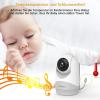 imageHelloBaby Baby Monitor No WiFiVideo Baby Monitor with Camera and Audio32 IPS Screen Manual Baby Camera Adjustment Night Vision 1000ft305m Range ECOVOX Feeding Reminder USB Charging Cable32HB6233