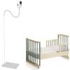 imageHelloBaby Baby Monitor Floor Stand  Sturdy Adjustable Camera Mount for HB6550PlusHB6560HB6081HB6339HB65HB66HB40 ampamp More Model NoDrill Installation WallSafe HolderHelloBaby Floor StandL55