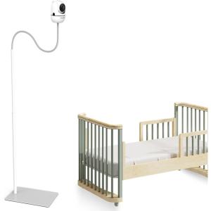 imageHelloBaby Baby Monitor Floor Stand  Sturdy Adjustable Camera Mount for HB6550PlusHB6560HB6081HB6339HB65HB66HB40 ampamp More Model NoDrill Installation WallSafe HolderHelloBaby Floor StandL55