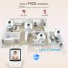 image:imageHelloBaby No WiFi Baby Monitor with VoiceActivated Night Vision4 IPS Camera and Audio 2Way Talk and PTZ 26H Battery and 1000ft Range Portable for Nursery and TravelHB62402